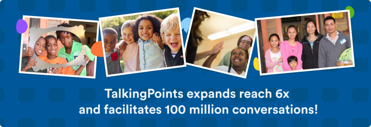 TalkingPoints expands reach and facilitates millions of conversations blog header