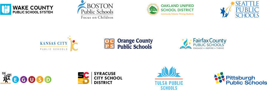 School and District partners include