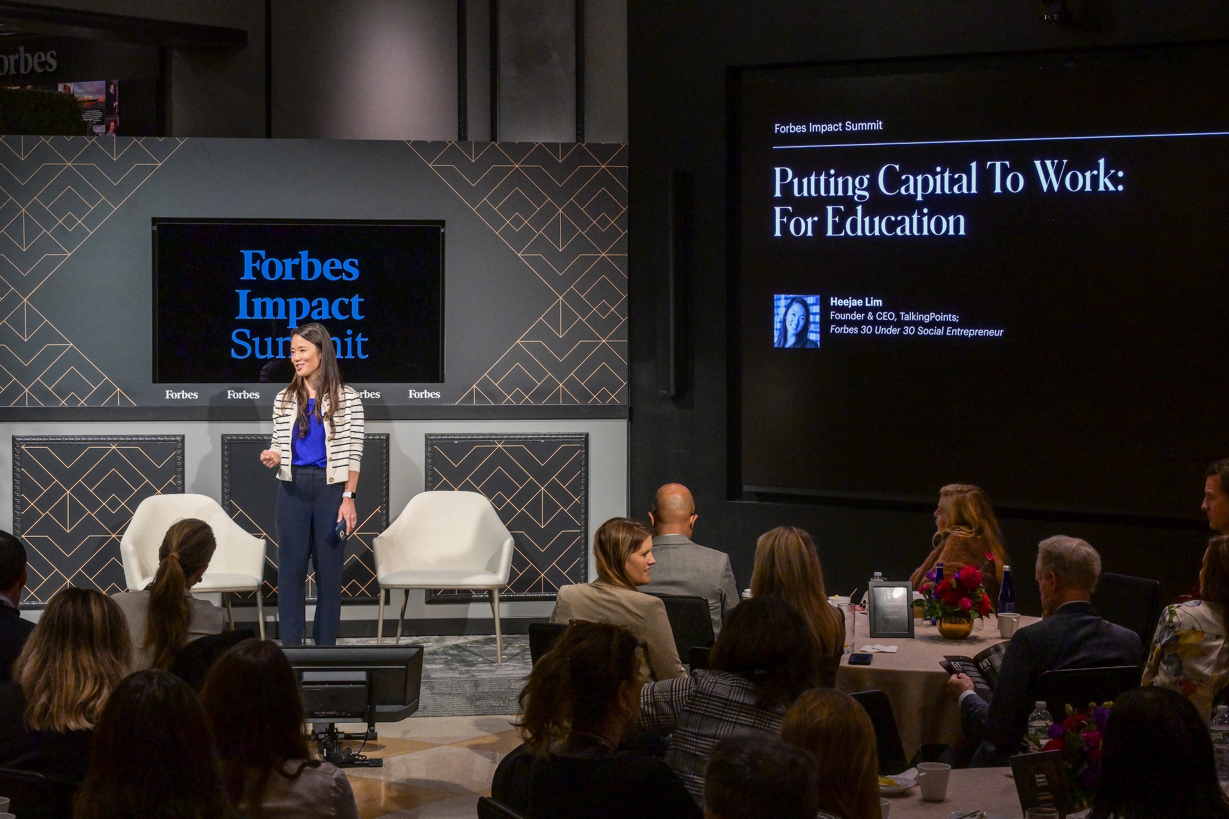 Heejae Lim TalkingPoints Forbes Impact Summit