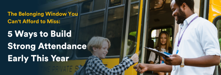 Blog header graphic with kid getting on the bus.